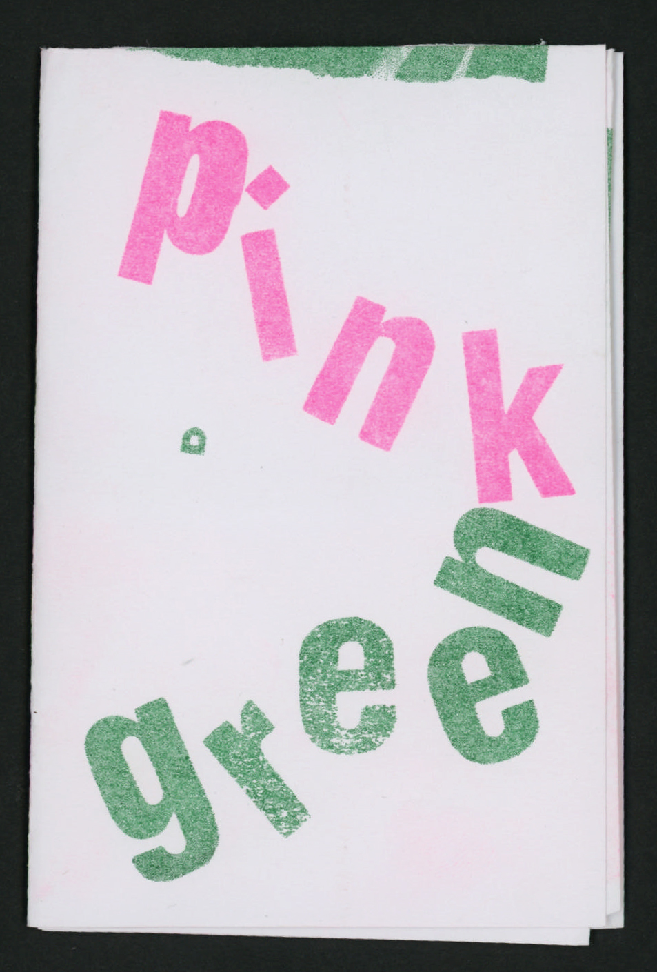 Endless Editions Pink and Green