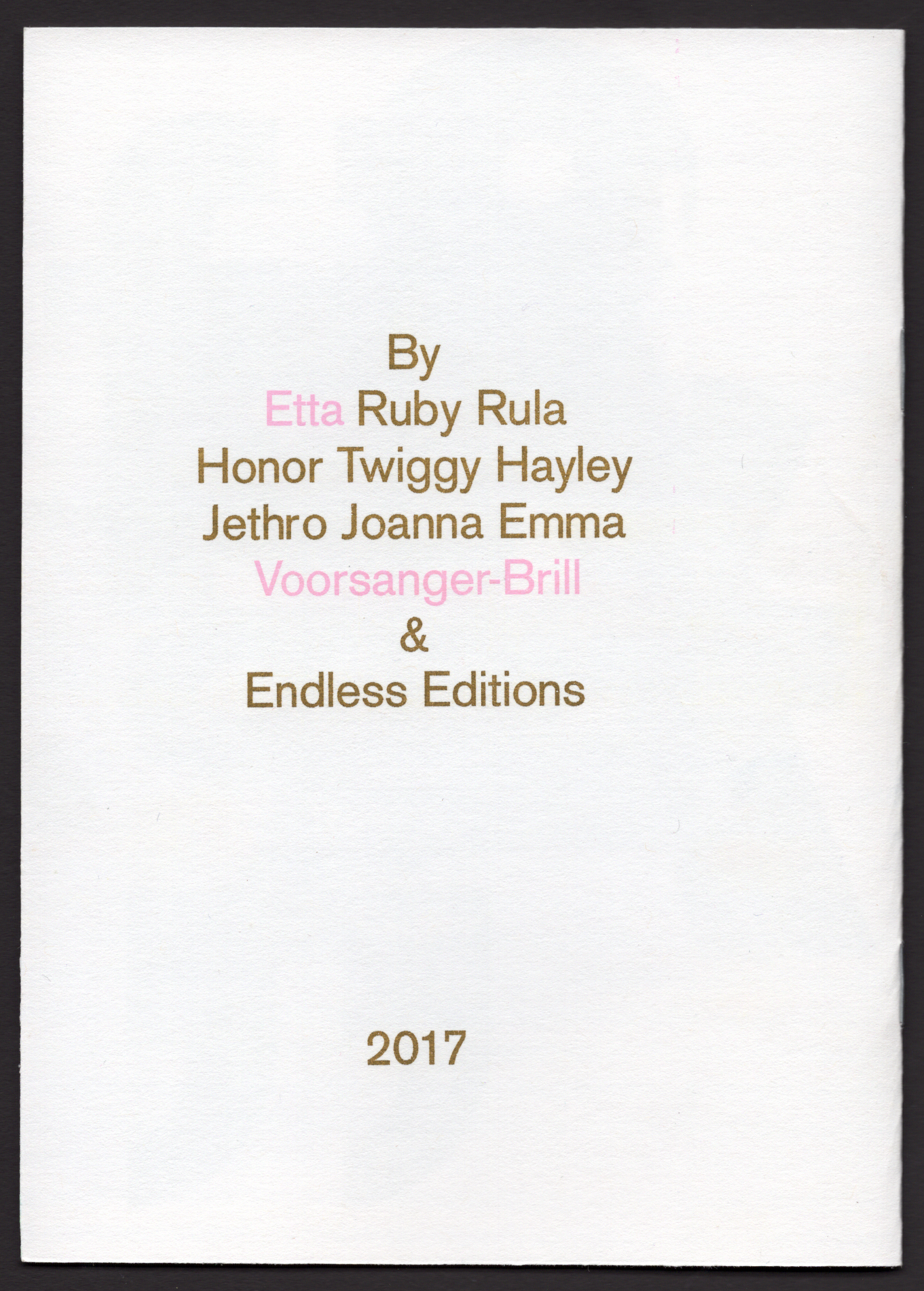 Endless Editions An Ode To Akzidenz Grotesk