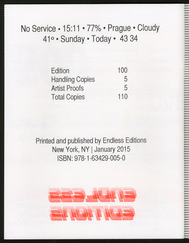 Endless Editions No Service
